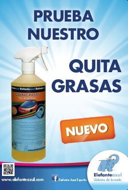 QUITAGRASAS Elefante Azul