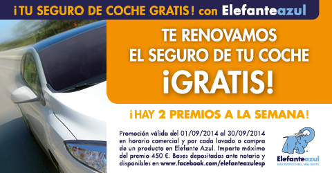 Éxito de participación en la campaña “Tu Seguro Gratis con Elefante Azul”