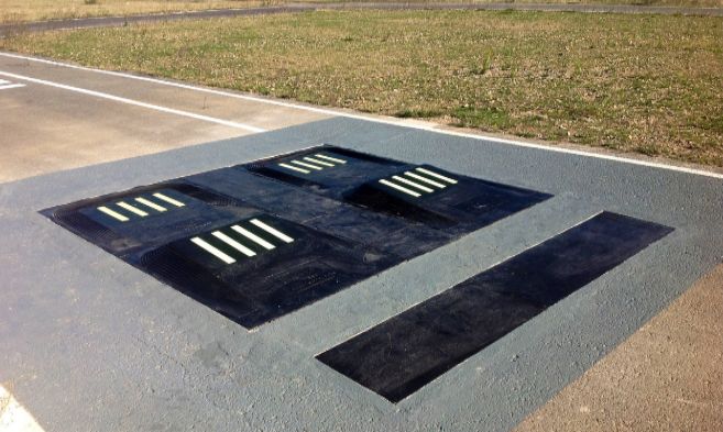 Nuevo sistema de badén que ilumina las farolas