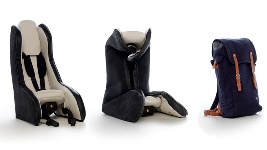 Sillita infantil hinchable de Volvo