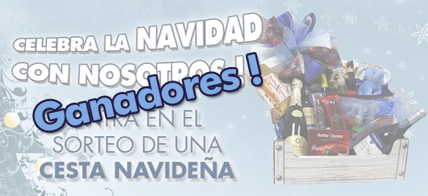 Ganadores de nuestras cestas de Navidad