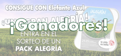 Ganadores de ¡UNA GRAN ALEGRÍA!