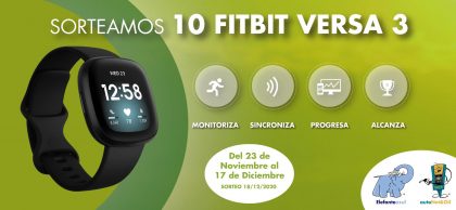 Sorteamos 10 FITBIT VERSA 3